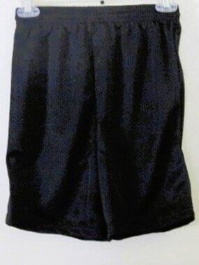 ALLESON NEW--Adult Small  Athletic Shorts-Black-Polyester Pro Mesh NEW